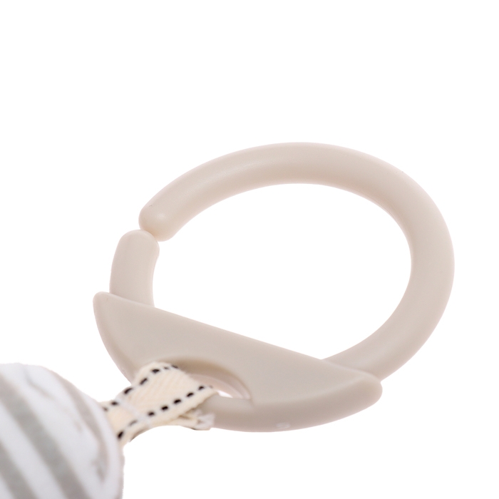 Развивающая погремушка-подвеска «Слон», цвет серый Развивающая погремушка-подвеска «Слон», цвет серый