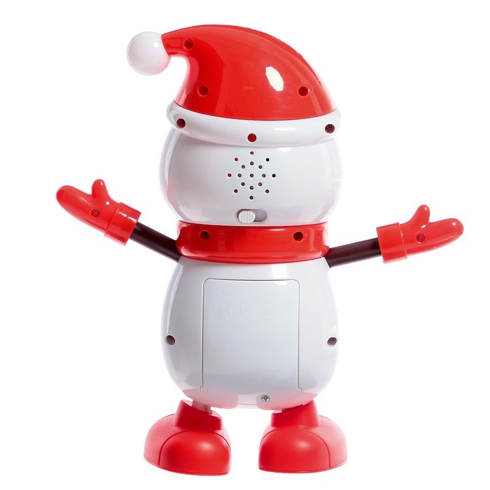 Музыкальная игрушка «Весёлый снеговик», звук, свет, танцует Музыкальная игрушка «Весёлый снеговик», звук, свет, танцует