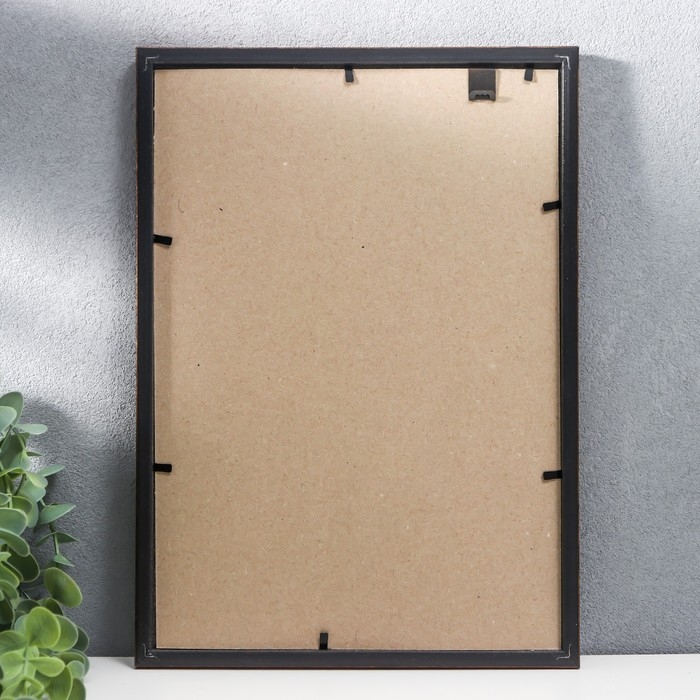 Фоторамка пластик 21х30 см бронза (580) Фоторамка пластик 21х30 см бронза (580)