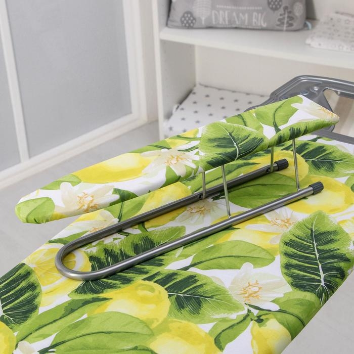 Доска гладильная Nika, 122×40 см, регулируемая высота до 90 см, микс Доска гладильная Nika, 122×40 см, регулируемая высота до 90 см, микс