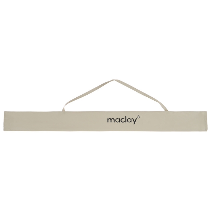 Зонт пляжный maclay, c УФ защитой, d=160 cм, h=170 см Зонт пляжный maclay, c УФ защитой, d=160 cм, h=170 см