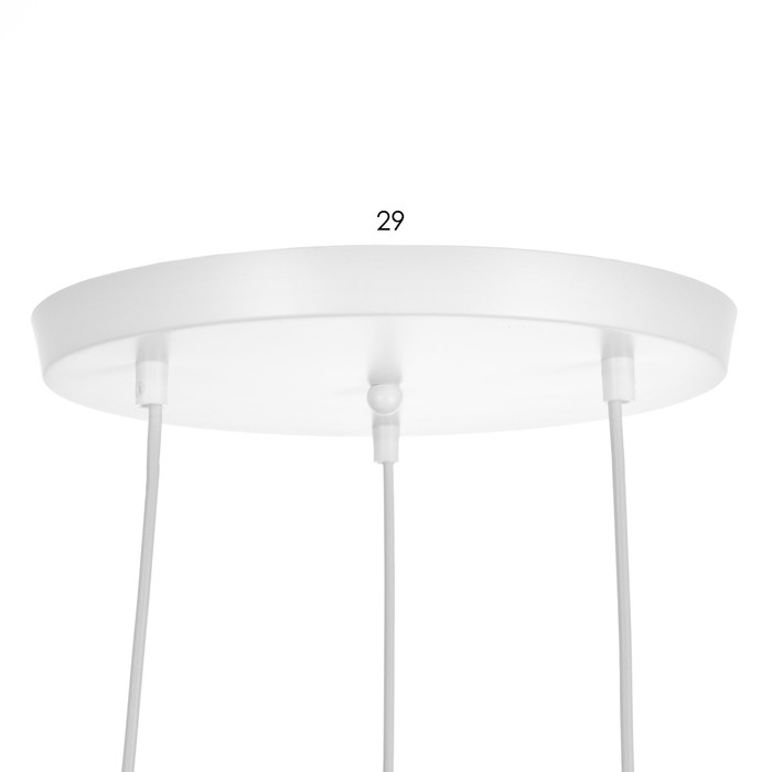 Светильник Светильник "Скин" 3хЕ27 40Вт белый 30х30х16-60см