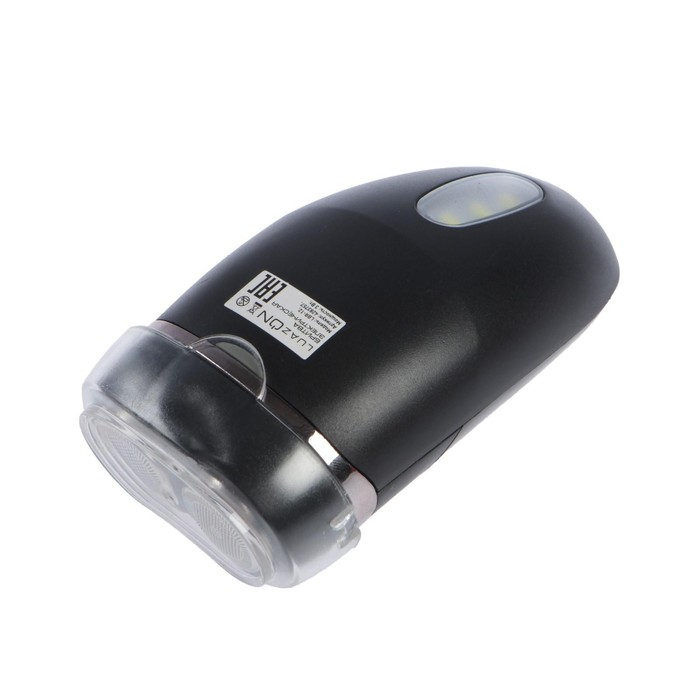 Электробритва Luazon LBR-12, 3 Вт, роторная, 2 головки, сухое бритьё, от 2хАА (не в компл.) Электробритва Luazon LBR-12, 3 Вт, роторная, 2 головки, сухое бритьё, от 2хАА (не в компл.)