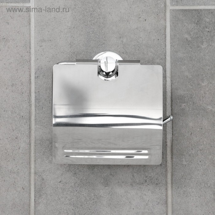 Держатель для туалетной бумаги с крышкой Штольц Stölz «Классика» Держатель для туалетной бумаги с крышкой Штольц Stölz «Классика»