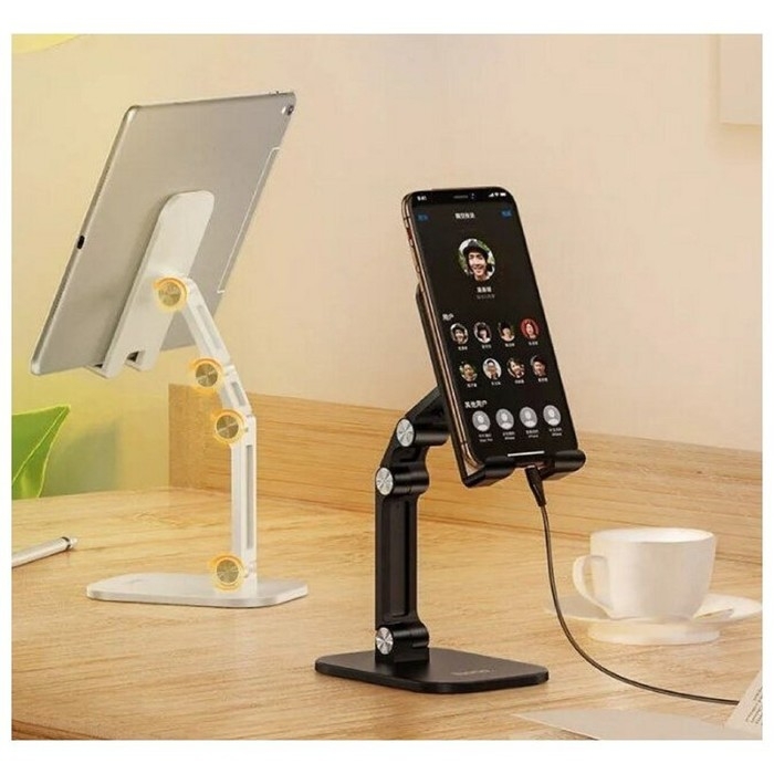 Держатель для мобильных устройств Hoco PH34, для диагонали 4.7-13 Держатель для мобильных устройств Hoco PH34, для диагонали 4.7-13", черный