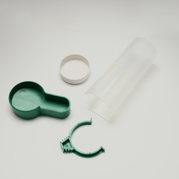 Поилка/кормушка для птиц с крышкой 4 х 13 см, 150 мл, зелёная Поилка/кормушка для птиц с крышкой 4 х 13 см, 150 мл, зелёная