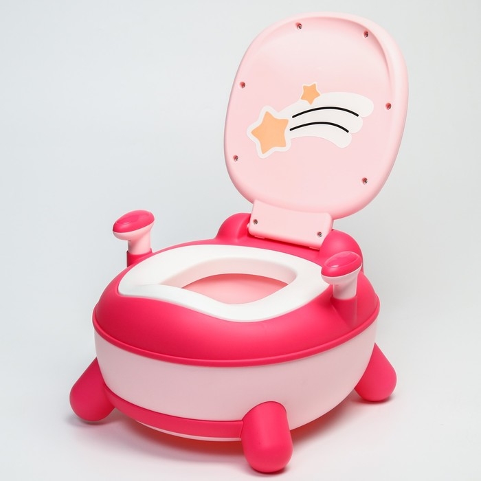 Горшок детский «Звезда», цвет розовый Горшок детский «Звезда», цвет розовый