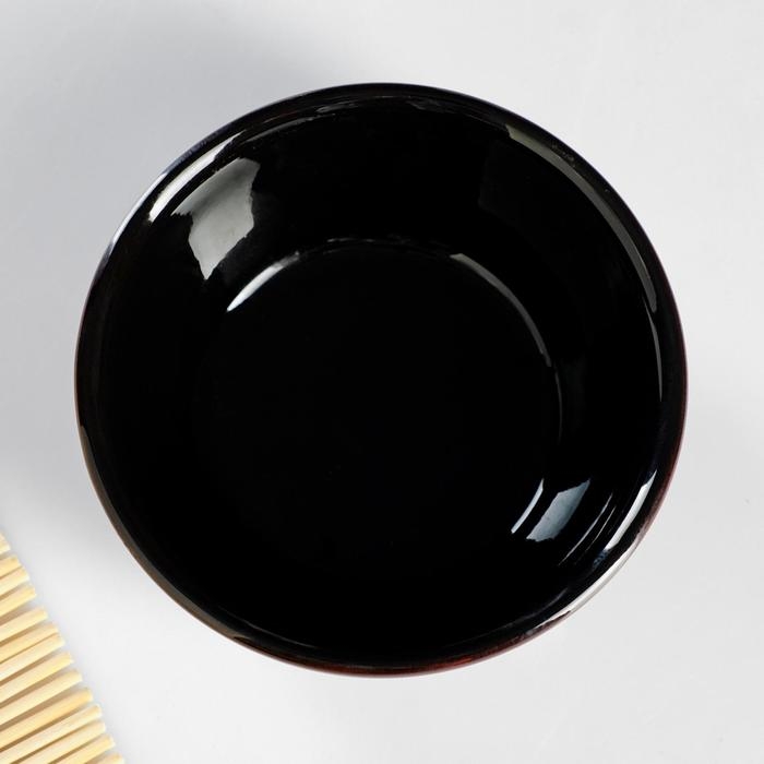 Набор салатников Набор салатников "Лето" 6х0,2л / 1х1л, мак на черном