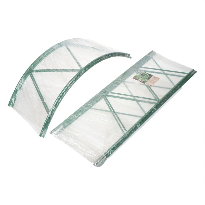 Арка садовая, разборная, 240 &times; 125 &times; 36.5 см, металл, зелёная, &laquo;Ёлочка&raquo;, Greengo