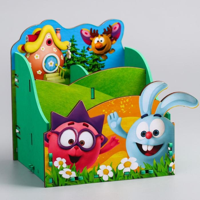 Органайзер для канцелярии, 14х14х16 см, Смешарики Органайзер для канцелярии, 14х14х16 см, Смешарики