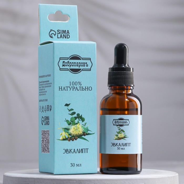 Эфирное масло Эфирное масло "Эвкалипт", 30 мл, Добропаровъ