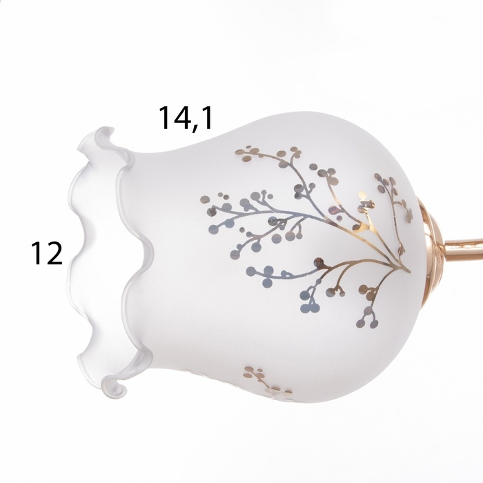 Люстра Люстра "Дикс" 3х40Вт Е27 Золото МОДЕЛЬ: 2612366