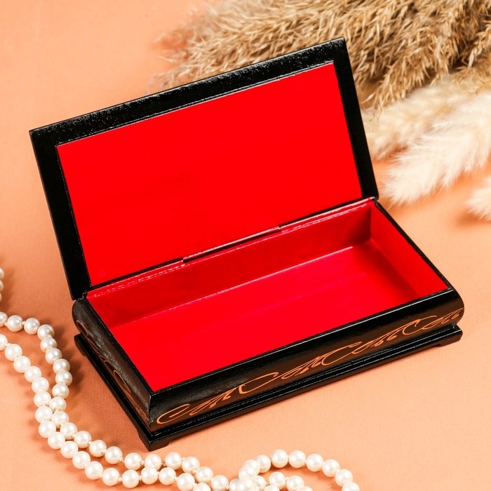 Шкатулка - купюрница «1000 рублей», 8,5х17 см, лаковая миниатюра Шкатулка - купюрница «1000 рублей», 8,5х17 см, лаковая миниатюра