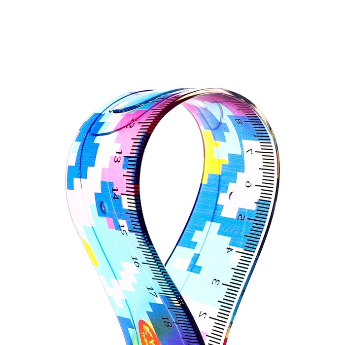 Набор геометрический пластик (линейка 20см+2 угольника+транспортир) Пиксели Набор геометрический пластик (линейка 20см+2 угольника+транспортир) Пиксели