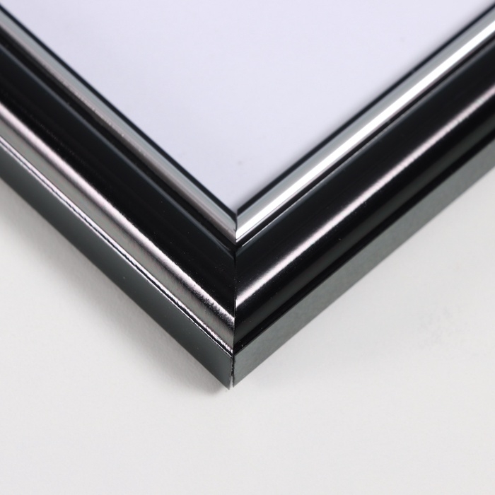 Фоторамка пластик Фоторамка пластик "Пиксель" 40х50 см, чёрный