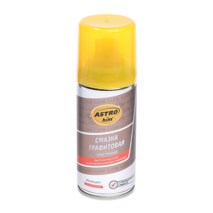 Смазка графитовая Astrohim, 140 мл, аэрозоль, АС - 4551 Смазка графитовая Astrohim, 140 мл, аэрозоль, АС - 4551