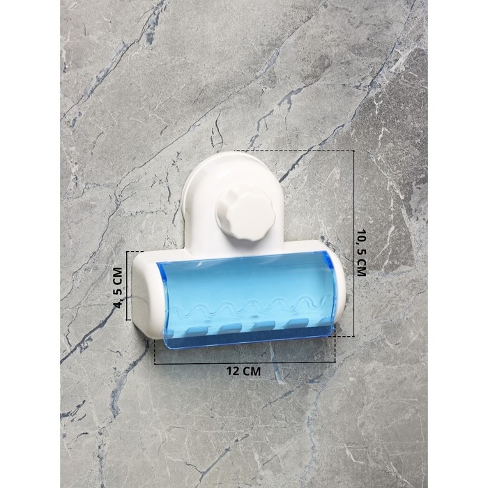 Держатель для зубных щёток на вакуумной присоске Доляна «Белая коллекция» Держатель для зубных щёток на вакуумной присоске Доляна «Белая коллекция»