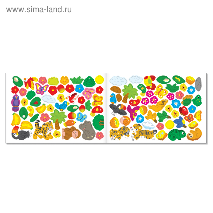 100 наклеек набор «Мир животных», 4 шт. по 16 стр. 100 наклеек набор «Мир животных», 4 шт. по 16 стр.