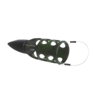 Груз-кормушка пластиковая X-FEEDER PL CAMO BULLET METEOR M, цвет камо, 90 г, 30 мл