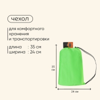 Надувной диван maclay, 190Т, 180 х 70 х 45 см, цвет салатовый