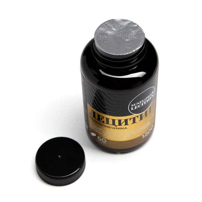 БАДы Подсолнечный лецитин, для здоровья печени, 60 капсул БАДы Подсолнечный лецитин, для здоровья печени, 60 капсул