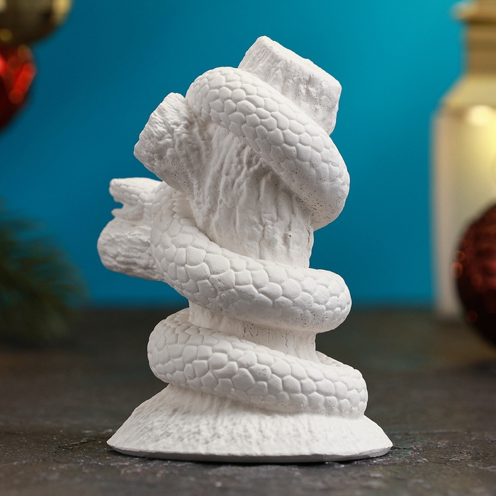 Фигура для раскраски  Фигура для раскраски "Змея на дереве" 10х8см