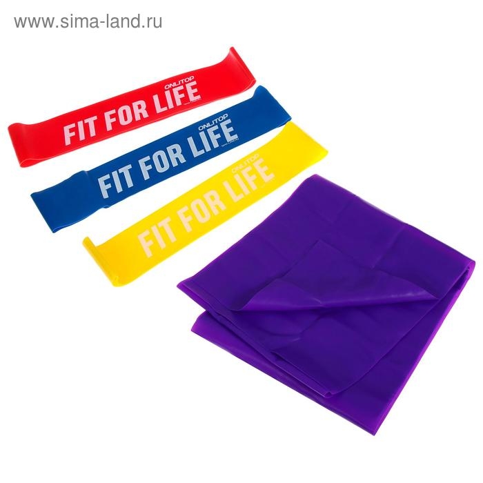 Фитнес-набор Fitness princess: лента-эспандер, набор резинок, инструкция, 10,3×6,8 см Фитнес-набор Fitness princess: лента-эспандер, набор резинок, инструкция, 10,3×6,8 см