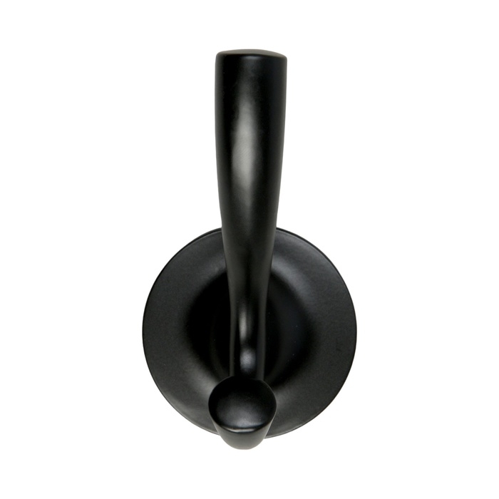 Крючок мебельный CAPPIO CONE, двухрожковый, черный Крючок мебельный CAPPIO CONE, двухрожковый, черный