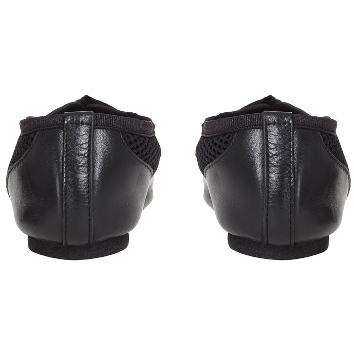 Джазовки «Спорт», натуральная кожа, с сеткой, длина по стельке 22,5 см, цвет чёрный Джазовки «Спорт», натуральная кожа, с сеткой, длина по стельке 22,5 см, цвет чёрный