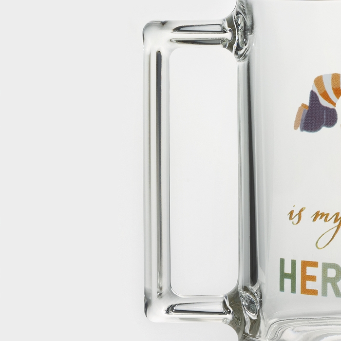 Кружка стеклянная «Фитнес. Папа», 320 мл Кружка стеклянная «Фитнес. Папа», 320 мл