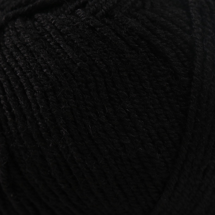 Пряжа Пряжа "Superlana Klasik" 25% шерсть, 75% акрил 280м/100гр (60 черный)