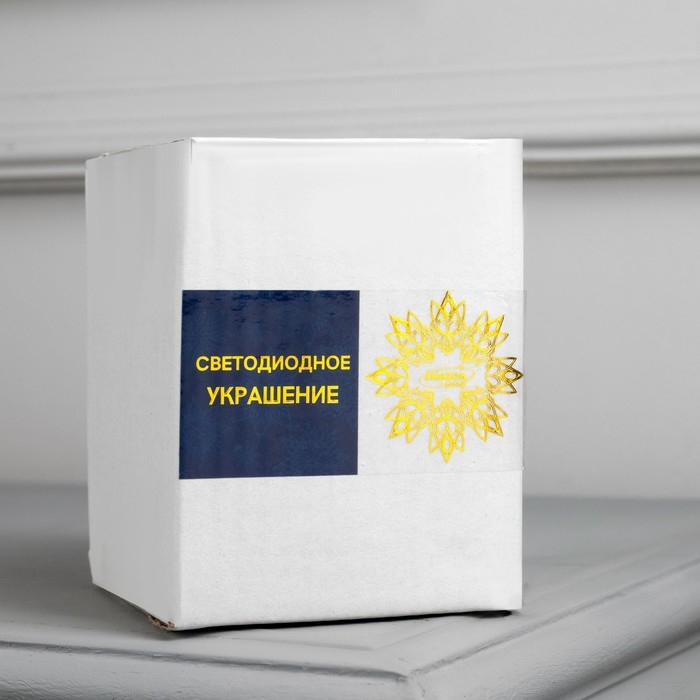 Фигура акриловая «Медвежонок» 13 см, 20 LED, 220 В, свечение белое Фигура акриловая «Медвежонок» 13 см, 20 LED, 220 В, свечение белое