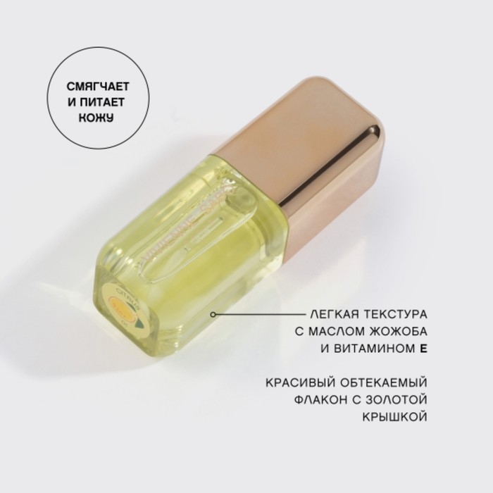 Масло для губ Vivienne Sabo Sirop de Fruits, тон 01 полупрозрачный жёлтый, аромат цитруса Масло для губ Vivienne Sabo Sirop de Fruits, тон 01 полупрозрачный жёлтый, аромат цитруса