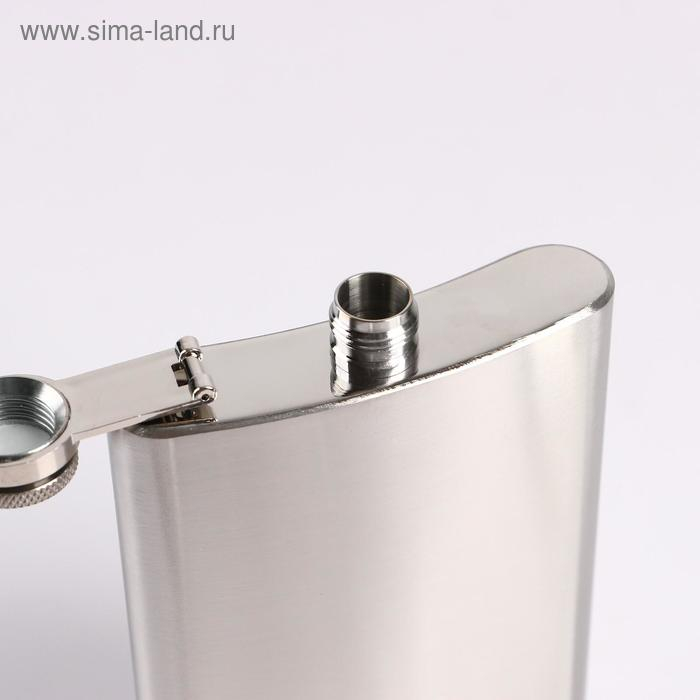 Набор 4 в 1: фляжка 9 oz + ложка + вилка + рюмка 100 мл, в чехле, коричневая кожа Набор 4 в 1: фляжка 9 oz + ложка + вилка + рюмка 100 мл, в чехле, коричневая кожа