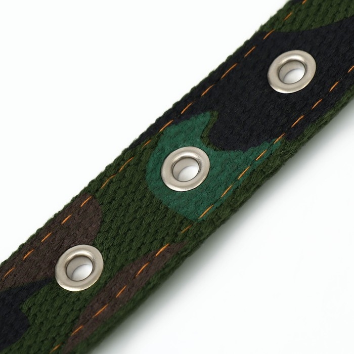 Ошейник брезентовый двухслойный Ошейник брезентовый двухслойный "Камуфляж", 58 х 2,5 см