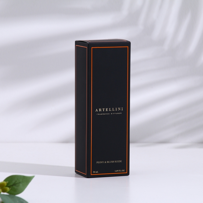 Диффузор ароматический ARTELLINI (50мл.) Диффузор ароматический ARTELLINI (50мл.) "BLUSH SUEDE & PEONY"