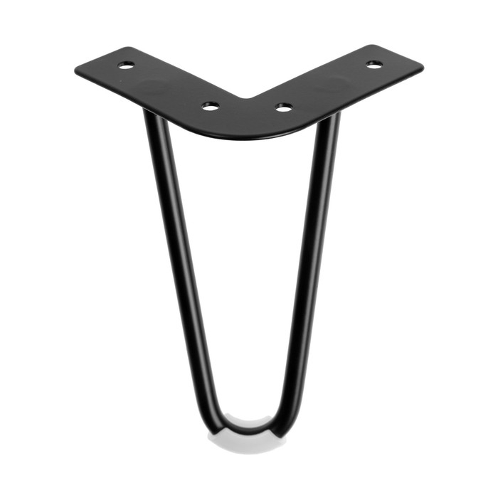 Опора мебельная CAPPIO OP06,h=150мм,d=8 мм.11*11,  цвет матовый черный Опора мебельная CAPPIO OP06,h=150мм,d=8 мм.11*11,  цвет матовый черный