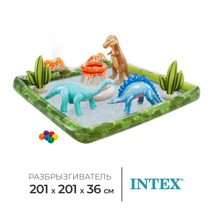 Игровой центр «Динопарк», 201х201х36 см, 56132NP Игровой центр «Динопарк», 201х201х36 см, 56132NP