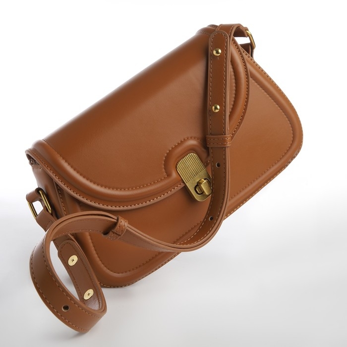 Сумка женская TEXTURA, мессенджер, средний размер, цвет коричневый Сумка женская TEXTURA, мессенджер, средний размер, цвет коричневый