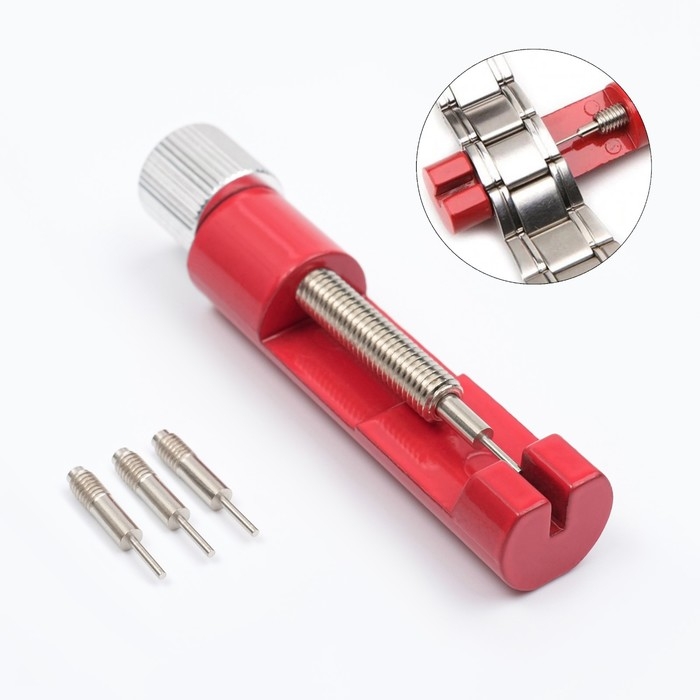 Инструмент для ремонта часов, съемник звеньев, шпилькосъемник, регулировка длины ремешка Инструмент для ремонта часов, съемник звеньев, шпилькосъемник, регулировка длины ремешка