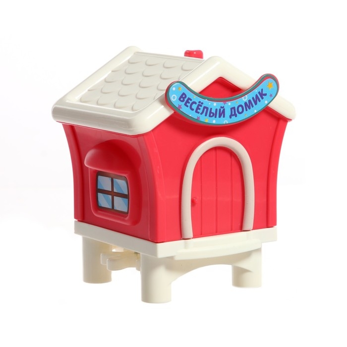 Конструктор развивающий с шестерёнками «Весёлые паровозики», 33 детали Конструктор развивающий с шестерёнками «Весёлые паровозики», 33 детали