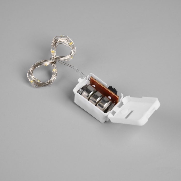 Фигура из мишуры  Фигура из мишуры "Снеговик" 33х22 см, 20 LED, AG10х3 (в компл), Т/БЕЛЫЙ