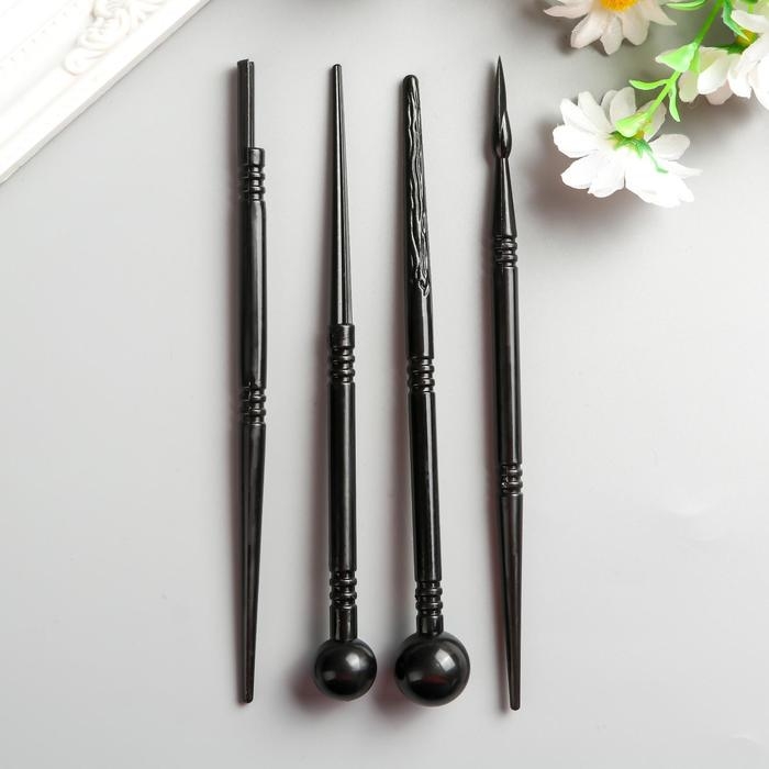 Инструменты для придания формы фоамирану (набор 4 шт) 16,5 см Инструменты для придания формы фоамирану (набор 4 шт) 16,5 см