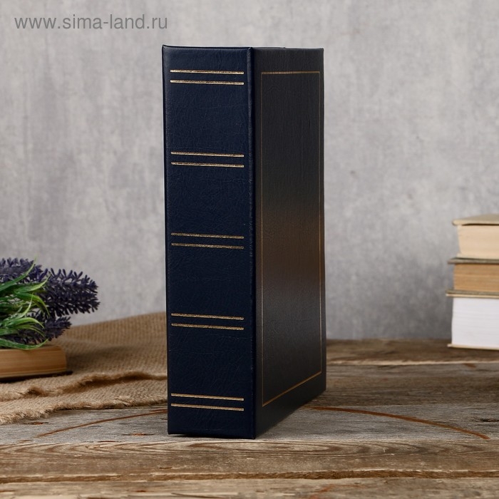 Фотоальбом Fotografia на 100 фото, 15x21 см Фотоальбом Fotografia на 100 фото, 15x21 см "Классика" синий