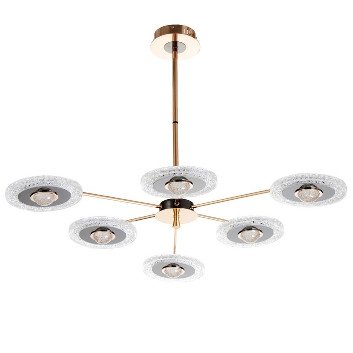 Люстра Люстра "Малли" LED 84Вт золото 80х80х33 см BayerLux