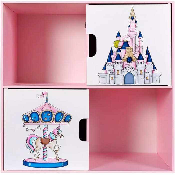 Стеллаж детский для игрушек «Волшебная страна» Стеллаж детский для игрушек «Волшебная страна»