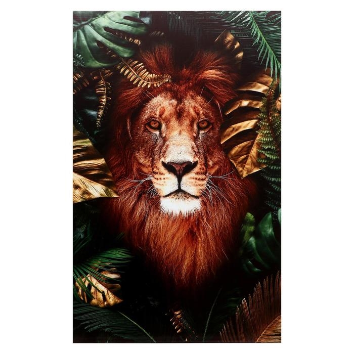 Картина на подрамнике Картина на подрамнике "Лев" 70*110