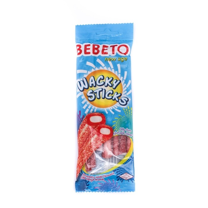 Жевательный мармелад BEBETO WACKY STICKS, 75 г