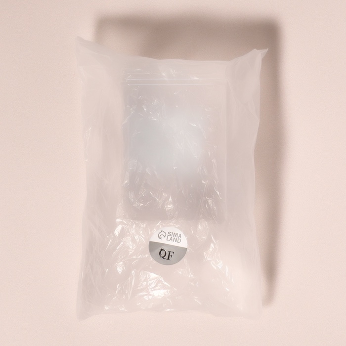 Органайзер для ватных палочек, с крышкой, 6.5×5.8×9.5 см, в пакете, прозрачный Органайзер для ватных палочек, с крышкой, 6.5×5.8×9.5 см, в пакете, прозрачный