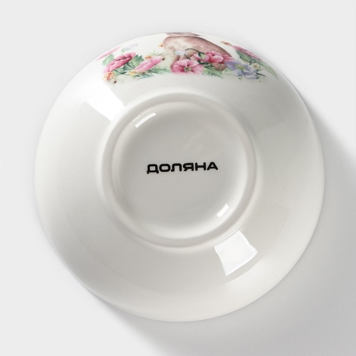 Миска фарфоровая Доляна «Зайка», 250 мл, d=11,3 см Миска фарфоровая Доляна «Зайка», 250 мл, d=11,3 см